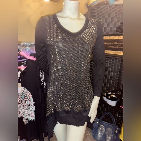 Vocal Shine On Elegant Swing Top - Picture 1 of 4